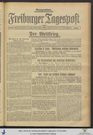 25.11.1914 (Morgenblatt)