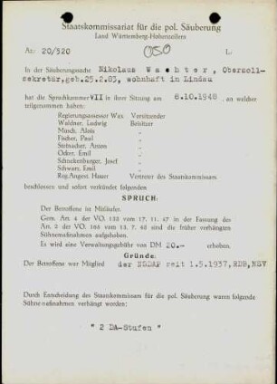 Wachter, Nikolaus