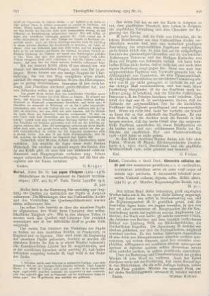 655-656 [Rezension] Mollat, G., Les papes d‘Avignon (1305 - 1378)