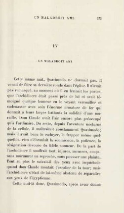 IV. Un maladroit ami