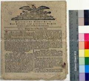Berlinische Nachrichten von Staats- und gelehrten Sachen 1809