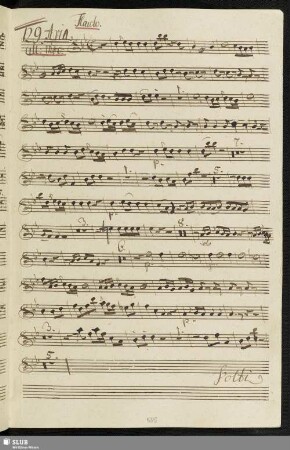 129. Aria: Un amante rispettoso / Piccinni, N.