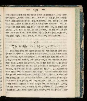 135. Die weiße und schwarze Braut.