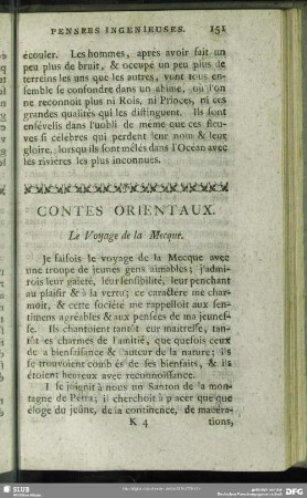 Contes Orientaux