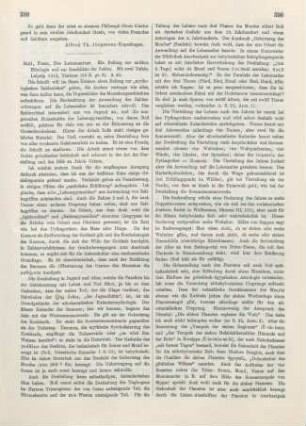 389-391 [Rezension] Boll, Franz, Die Lebensalter