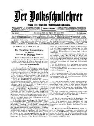 Die Preußische Notverordnung