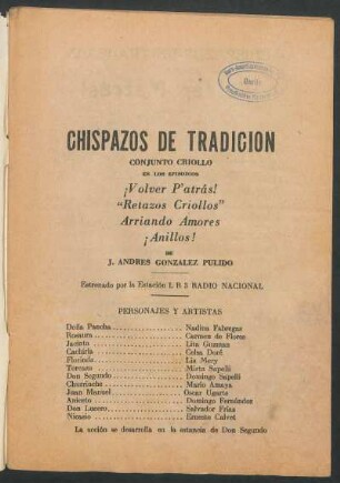 1933001900: Volver p'atrás