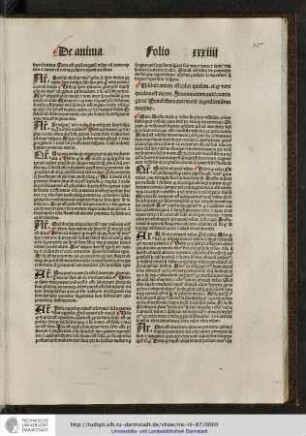 Quia Arestoteles dixit quod visus sit ipsius visibilis, consequenter distinguit visibile quia vult de utroque determinare...
