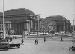 Leipzig, Hauptbahnhof, Empfangsgebäude