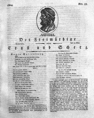 Nro. 93., Donnerstag den 10. Mai