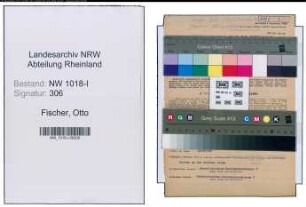 Entnazifizierung Otto Fischer , geb. 02.05.1881 (Amtsinspektor)