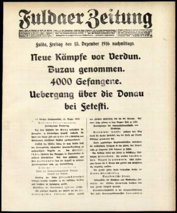 Ausgabe vom Freitag, den 15. Dezember 1916.