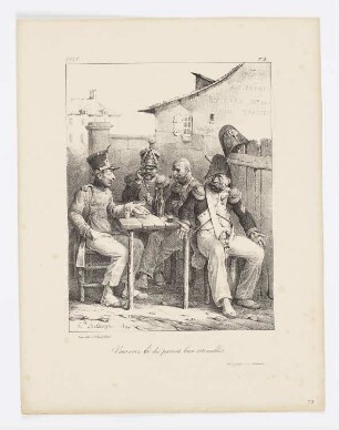 Vous avez là des parns bien estimables, Blatt 4 der Folge "Album pour 1828"