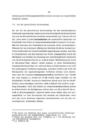 44, 7.3 Art der gerichtlichen Entscheidung