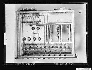 Prüfautomat für Thyristoren, Einschub Nr. M18601.3Sp, Unterseite, Foto 1974
