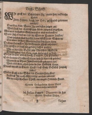 Trost-Schrifft.