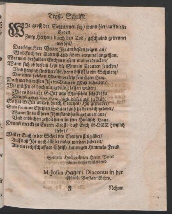 Trost-Schrifft.