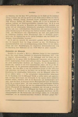 Psychanalyse und Pädagogik