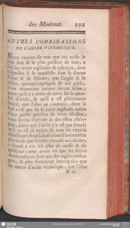 Autres Combinaisons De L'Acide Vitriolique