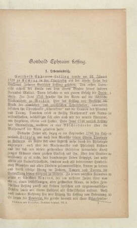 Gotthold Ephraim Lessing