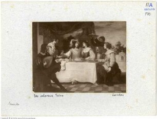 Der verlorene Sohn verschwendet sein Erbe