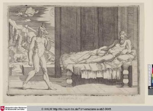 [Lycaon, in einen Wolf verwandelt; Lycaon]