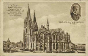 Köln: Dom. Südseite.