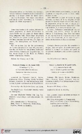 Vorstands-Sitzung am 20. Januar 1898 / Séance du Comité du 20 janvier 1898