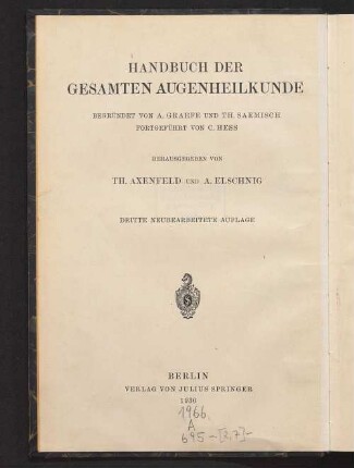 Das Glaukom