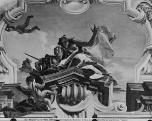 Fresken — Fresken des Tanzsaals — Triumph der Eintracht durch die Gerechtigkeit