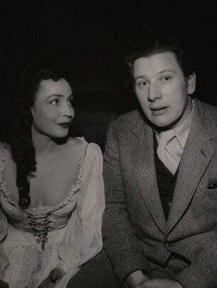 Hannelore Schroth und Peter Ustinov. Die Liebe der vier Obersten