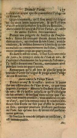 Recueil et Suite des Remèdes faciles et Domestiques : Choisis, expérimentez & très aprouvez pour toutes sortes de maladies internes & externes, & difficiles à guerir, Tome II.