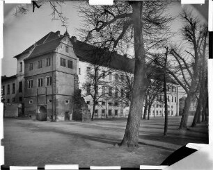 Durlach Schloß Karlsburg Prinzessinenbau und neuer Flügel Ansicht von Südosten