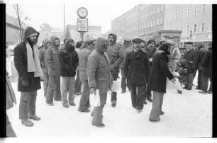 Kleinbildnegativ: Hermannplatz, 1978