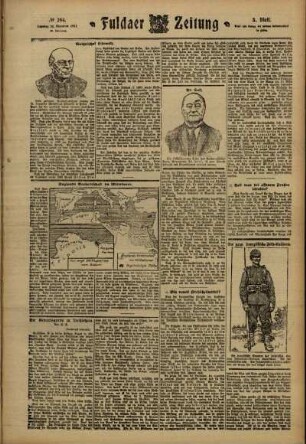 Dritte Ausgabe vom Samstag, den 23. Dezember 1911.