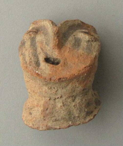 Clay head (fragment)