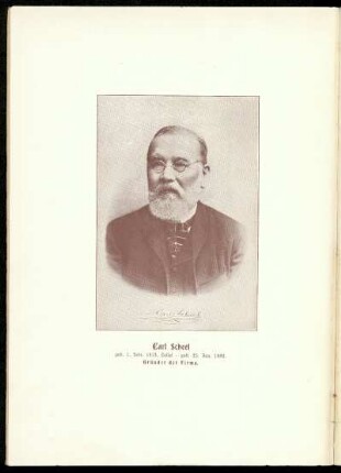 Carl Scheel : Gründer der Firma