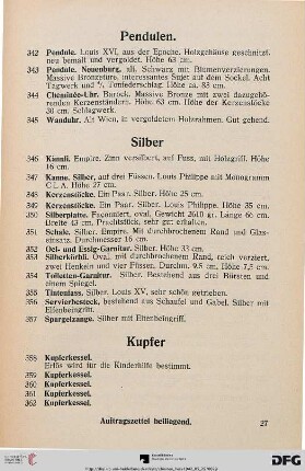 Kupfer (Nr. 358-362)