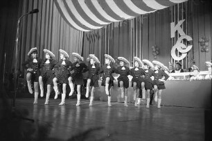 Prunksitzung des Karlsruher Carneval-Clubs KCC im Großen Saal der Stadthalle.