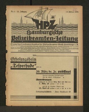 Nr. 4 / 21. Jahrgang 15. Februar 1931