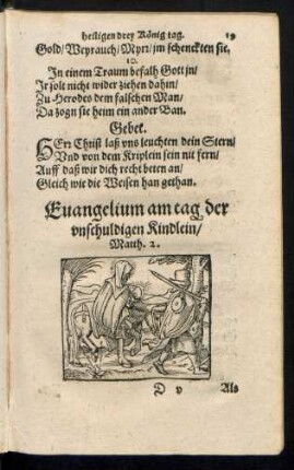 Evangelium am tag der unschuldigen Kindlein ...