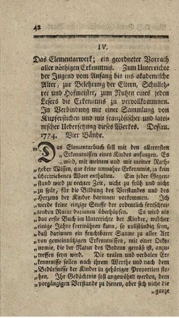 Das Elementarwerk. Bd.1-4.