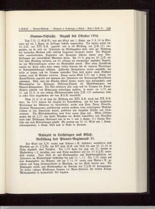 Somme-Schlacht - August bis Oktober 1916