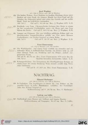Nachtrag (Nr. 159-162)