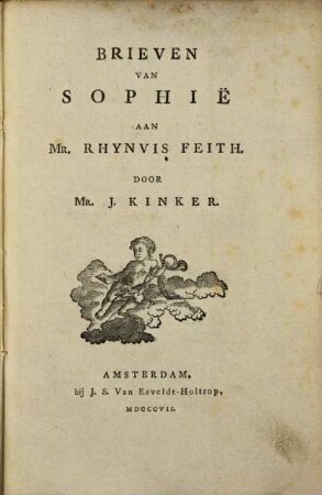 Brieven van Sophie aan Mr. Rhynvis Feith
