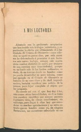 A mis lectores