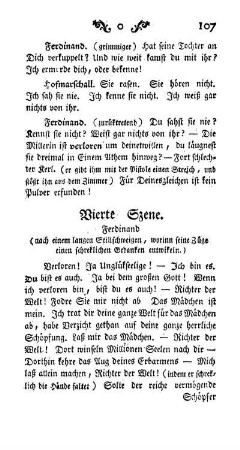 Vierte Szene. Ferdinand