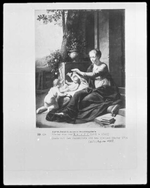 Maria mit dem Jesuskinde und dem Johannesknaben