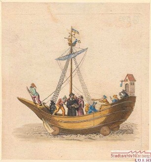 Die "Hölle" aus dem Schembartzug von 1539