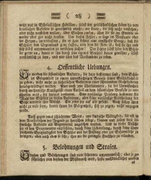 5. Belohnungen und Strafen.